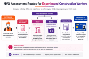 NVQ Assessment Routes for Experienced Construction Workers