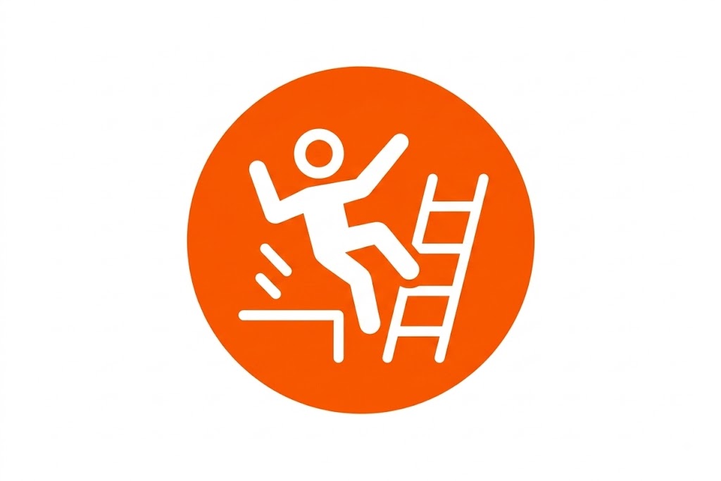 Slips, trips and working at height