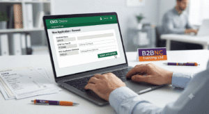 Training provider processing a CSCS card renewal online via the corporate portal